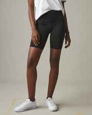 women's cotton stretch biker short